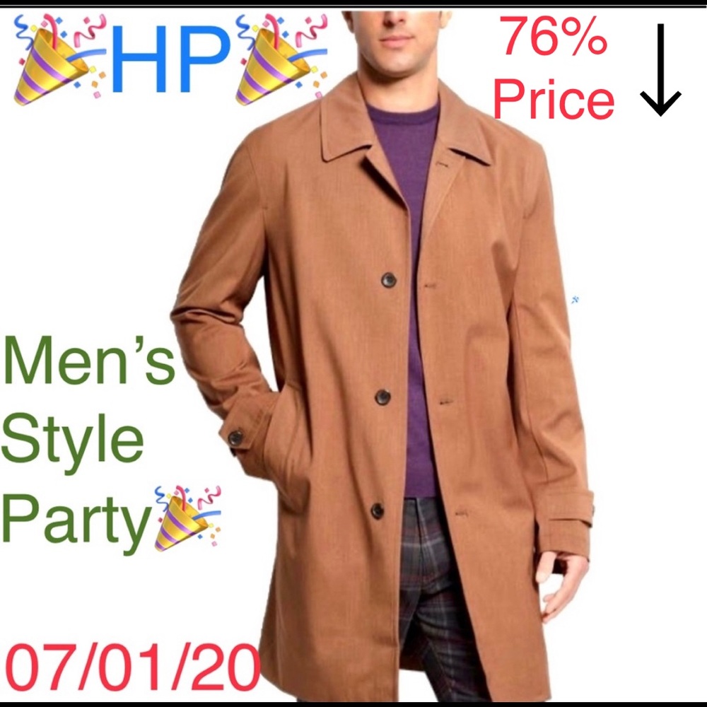 Michael Kors Franklin Rain Coat ⚡️76% Price Drop⚡️